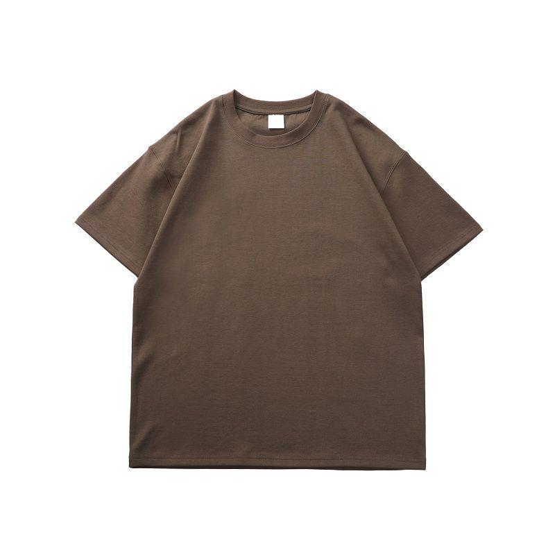 

Футболка с коротким рукавом из чистого японского хлопка премиум-класса, однотонная, с возможностью переделки DTH05