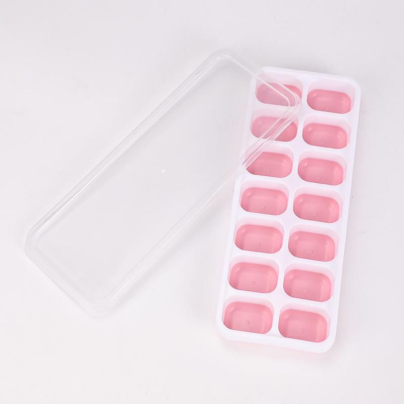 

Cube Trays Kitchen Moulds Flexible Base Easy Release Ice Cubes Tools Making