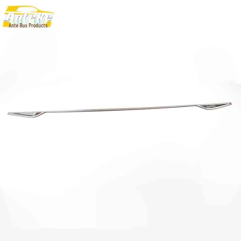 Cheetah CS9 Rear Bumper Trim: Stainless Steel Trunk Protector & Decorative Pedal Sticker.