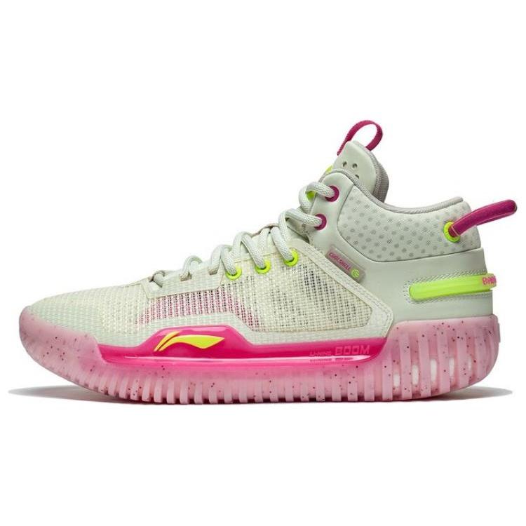 Li-Ning BadFive 3 Cream White Pink Men s ABFT015-4 EU 42⅓