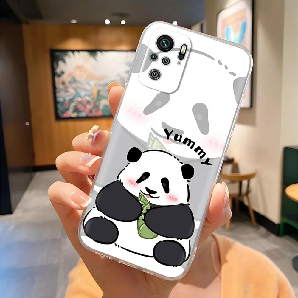 For Xiaomi Redmi Note 10 4G Case Note 10S Cute Painted Soft Silicone Back Cover For Redmi Note 10 Pro Max Clear Full Phone Cases