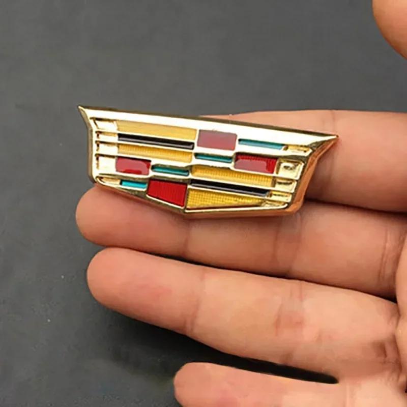 Metal Car Sticker Front Rear Side Emblem Badge for Cadillac ATS BLS CT4 CT6 CTS ESCALADE STS XLR XT4 XT5 XTS SLS Accessories