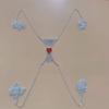 Luxury Heart Crystal Chest Bra Jewelry Rhinestones Body Chain Necklace Bra Chain Jewelry Body Jewelry For Women Sexy