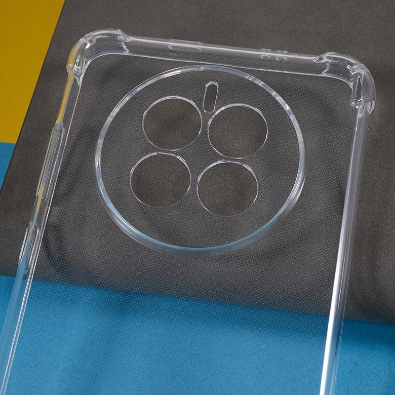 Für Huawei Mate 50 4G Verstärkte Ecken Handyhülle Weiche TPU Klare Stoßfeste Hülle