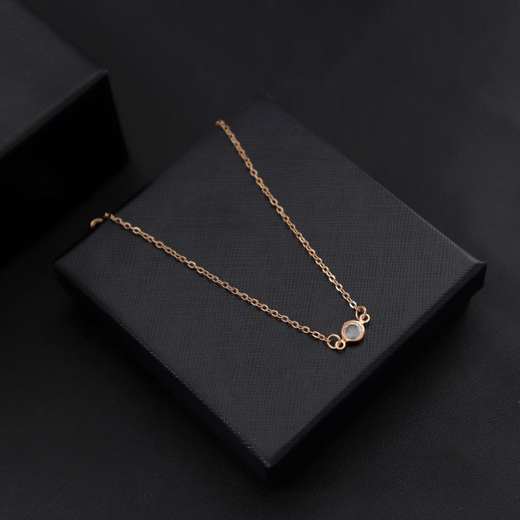 2023 Sommer Metallkette Edelstein Fußkettchen für Frauen - Schlichter Strandfußschmuck