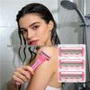 Women's Six-Layer Pink Razor Shaver and Epilator