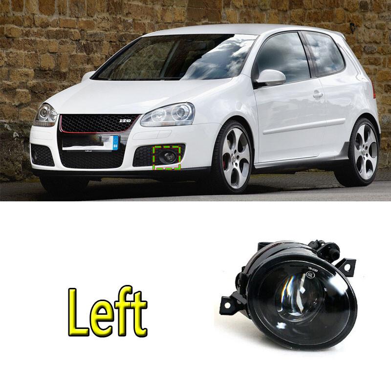Передний бампер Галогенная противотуманная фара Для VW Golf MK5 GTI Caddy Scirocco Polo левая