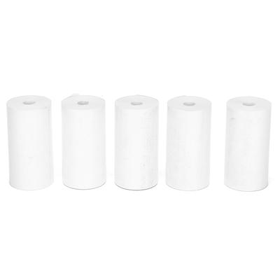 5 Rolls Thermal Printing Paper 57x30mm Clear Smooth Dustproof Small Lightweight Receipt Thermal