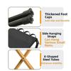 Compact Design Camping Stools Lightweight Fishing Chair Folding Foot Stool  Outdoor Camping