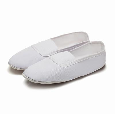 Adult Children's Gymnastics Shoes, Dance Shoes, Ballet Shoes, Yoga Shoes, Soft-soled Cat's Claw White Teacher Dance Shoes
