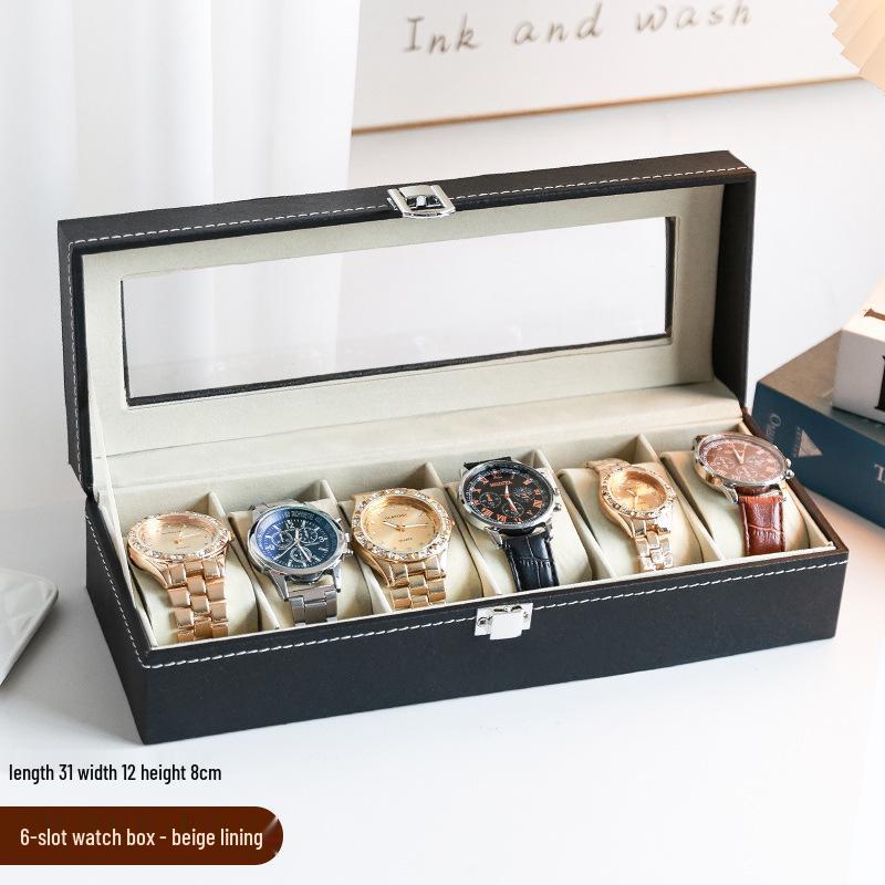 Luksusowe Pudełko do Przechowywania Zegarków z Drewna Orzechowego - Pyłoszczelne, Zapobiegające Utlenianiu Pudełko na Bransoletki i Opaski dla Mężczyzn i Kobiet
