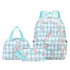 Geometric Flower Print School Bags for Teenagers Girls Schoolbag Large Capacity School Backpack 3pcs/set Rucksack Kids Cute Book