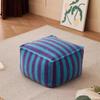Thicken Velvet Lamb Wool Seat Cover Unstuffed Pouf Footstool  Ottoman Soft Fleece Footrest Cushion Cover No Fillings Futon