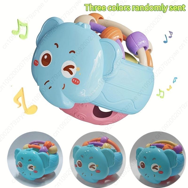 1pc Baby ball toy snail ball grip hand ball baby hand rattle bed bell