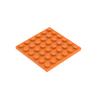 MOC Small Particle Building Blocks 6x6 Pieces Base Plate DIY Parts Accessories Compatible 3958