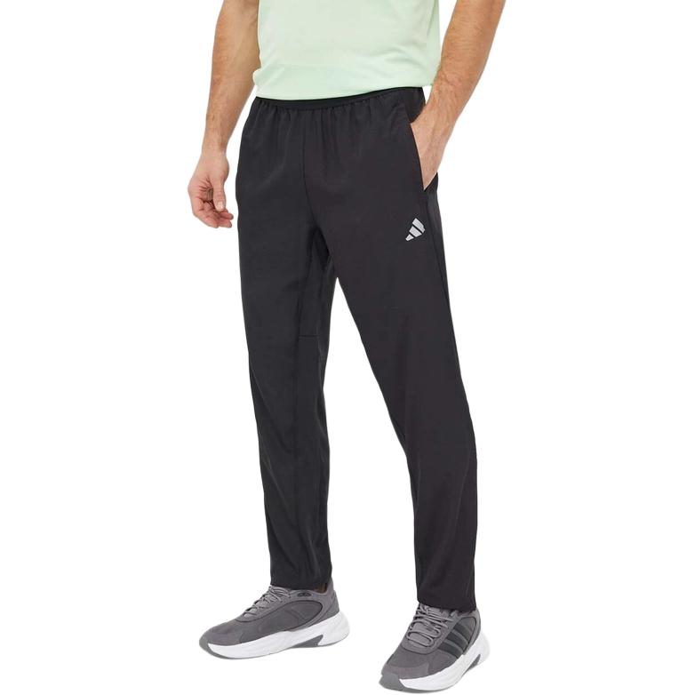 adidas Train Essentials Seasonal Woven Training Pants Black Men Streetwear IP4472