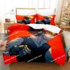 New 3D Anime HITMAN REBORN Bedding Set Printed Bed Set With Pillowcase Bed Duvet Cover Soft Single Double Queen Super King Size