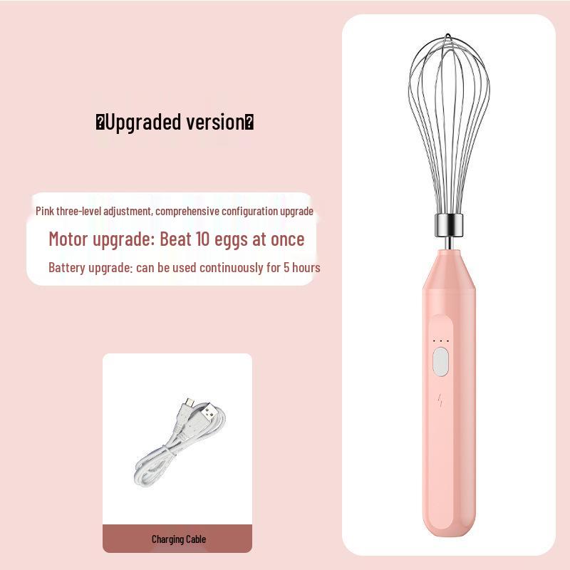 Compact Electric Egg Beater & Coffee Frother