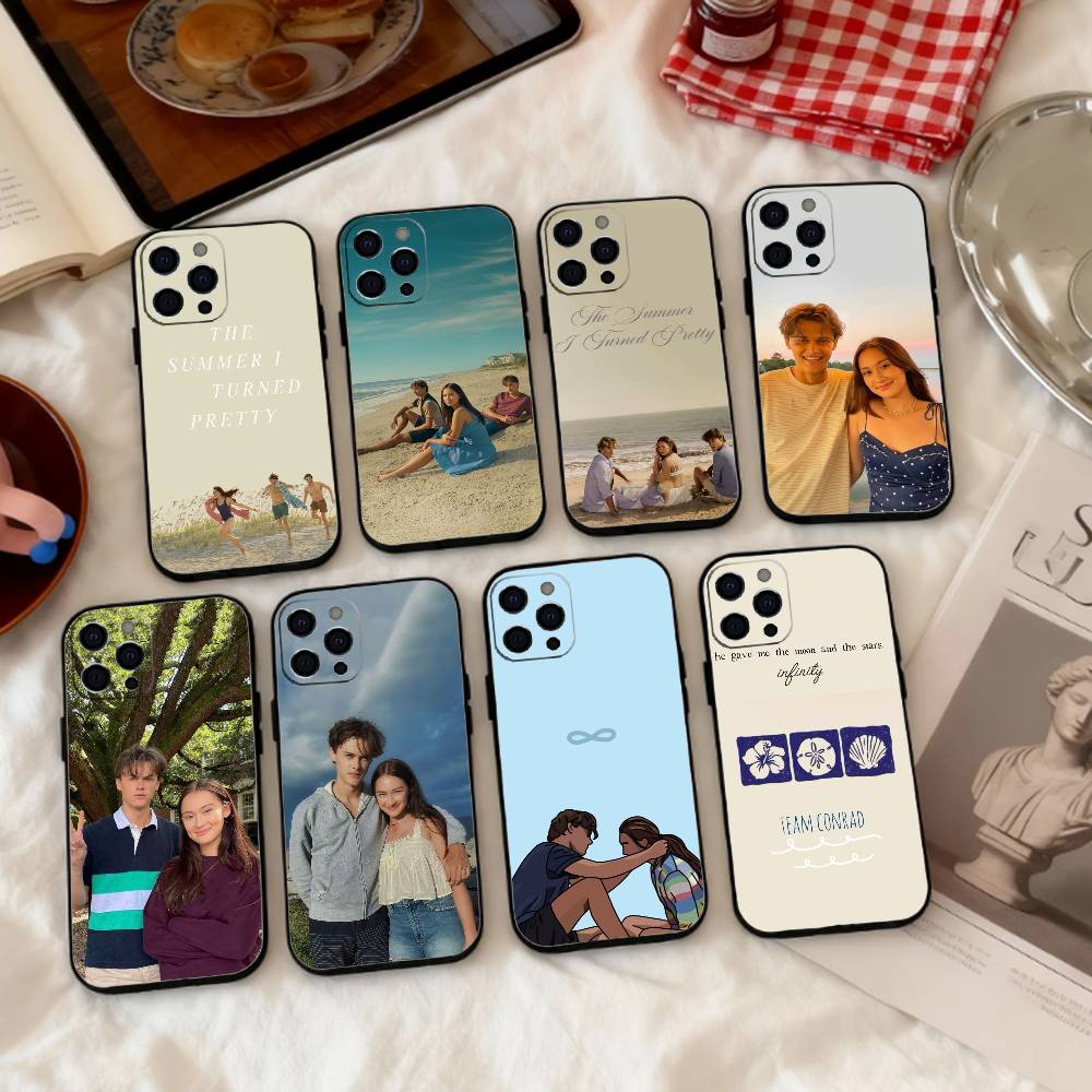 T-The S-Summer I Turned Pretty Phone Case Silicone Soft For IPhone 17 16 15 14 13 12 11 X XR Plus Pro Max Plus