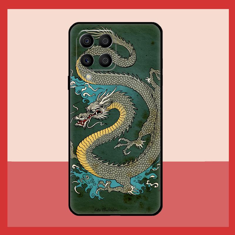Chinese Dragon Case For Samsung Galaxy M11 M31 M14 M34 M54 M12 M32 M52 M15 M13 M06 M16 M36 M56 M53 M35 M55