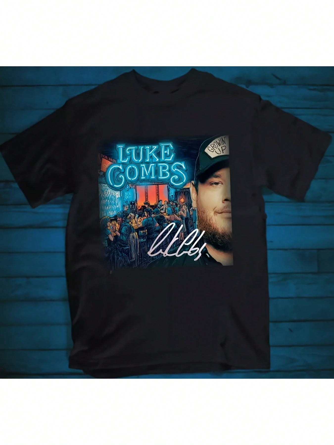 

Growin Up Short Sleeve Cotton T Shirt Men All Size S To 3XL Mens Casual Short Sleeve Comfortable Cotton Crew Neck 4XL