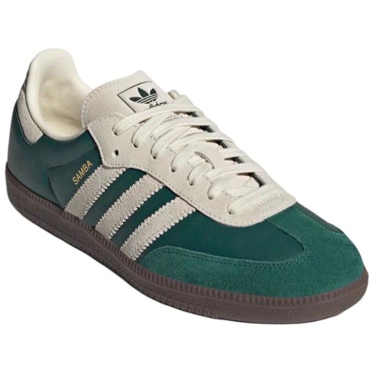 Adidas Samba Og 'Collegiate Green Cream' Sneakers JI3215