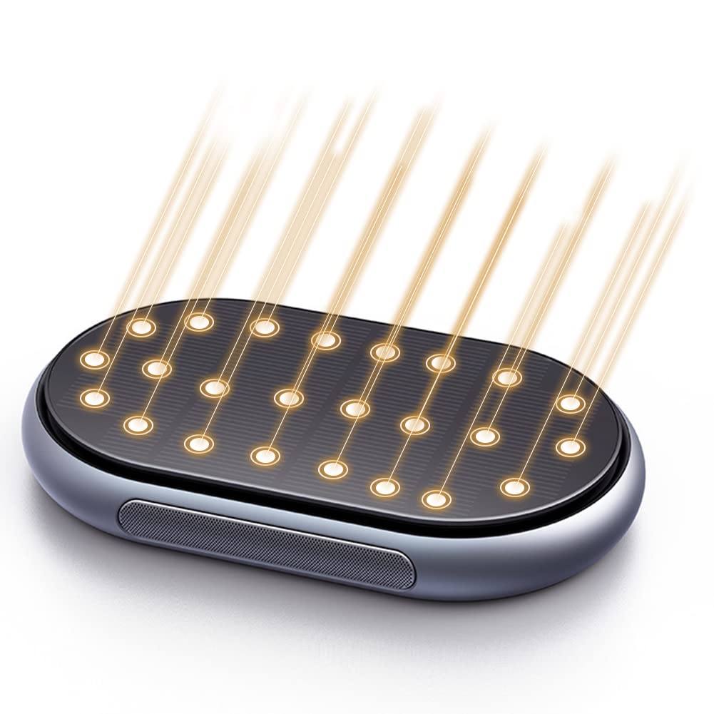 Solar Air Aluminum Car HEPA Cigarette Allergens Automatically cleans based on engine status Purifier, Alloy, Portable, Compact, Nano-grade Filter,