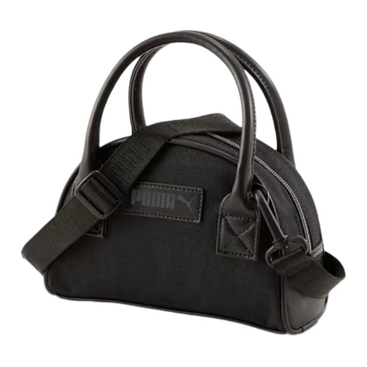 Puma Minimalist Fashion Fabric Crossbody Shoulder Tote Bag Unisex Bags Black 078342-01
