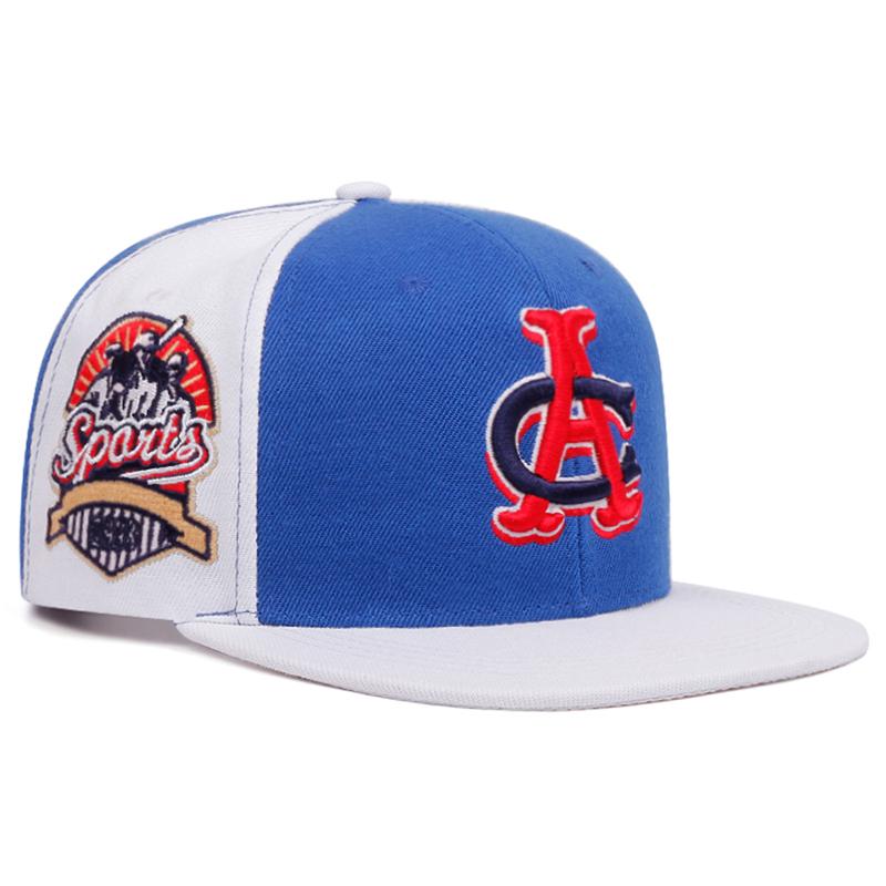 New Baseball Hat Ca Embroidered Fashion Street Hiphop Hat Outdoor Leisure Sports Sunshade Flat Edge Hat Unisex