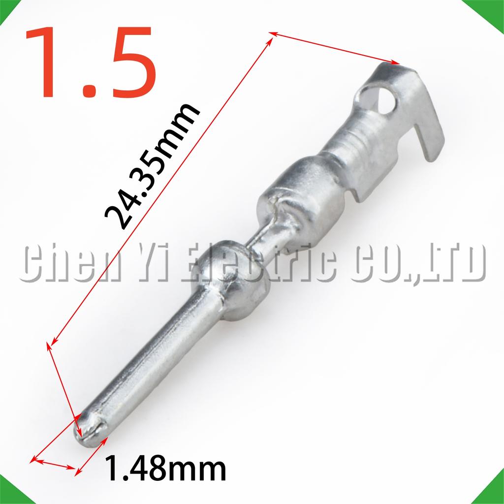 20 Pcs 1.5 2.8 mm Male or Female wire Crimp P For 33230-0002 3-1474644-1 Sheath Automotive Connectors Wire harness Plug