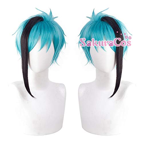 

Sakuracos Готовый к отправке косплей-парик Twisted Wonderland Джейд Лич