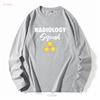 Radiology Squad RadiologisT T Shirt X ray Tech Rad Graduate long or short sleeves vintage Washed Top For Everyday Wear
