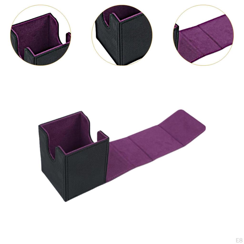 Card Deck Box Display Case Collection Container Multifunction Organizer Storage for