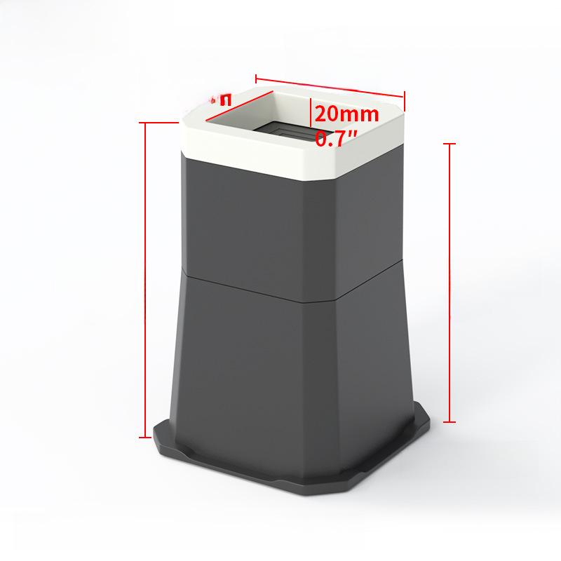 Tampoane reglabile de înălțire pentru mobilier pentru paturi, mese, canapele, scaune, mașini de spălat și frigidere