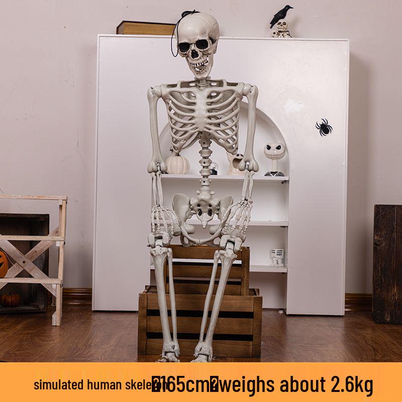 Halloween Human Skeleton Decoration for Party and Scene Layout