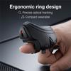 Finger Ring Mouse 1000DPI Easy Control High Efficiency Wireless Finger Ring Mouse Portable Rechargeable 2.4GHz for Office