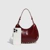 Fashion Shoulder Bag Rivets Studded Women Casual PU Leather Handbags Tote Bolsas Female Crossbody Hand Bag Purse