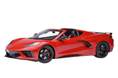 AUTOart Chevrolet Corvette Stingray Z51 rossa, prodotto finito 1/18 (C8)