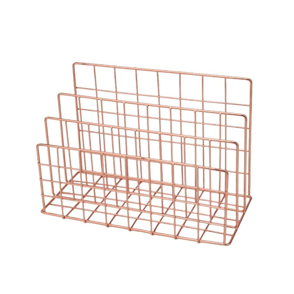 Durable Book Record Holder 3 Tier File Sorter Organizer Document Storage Shelf  Classroom