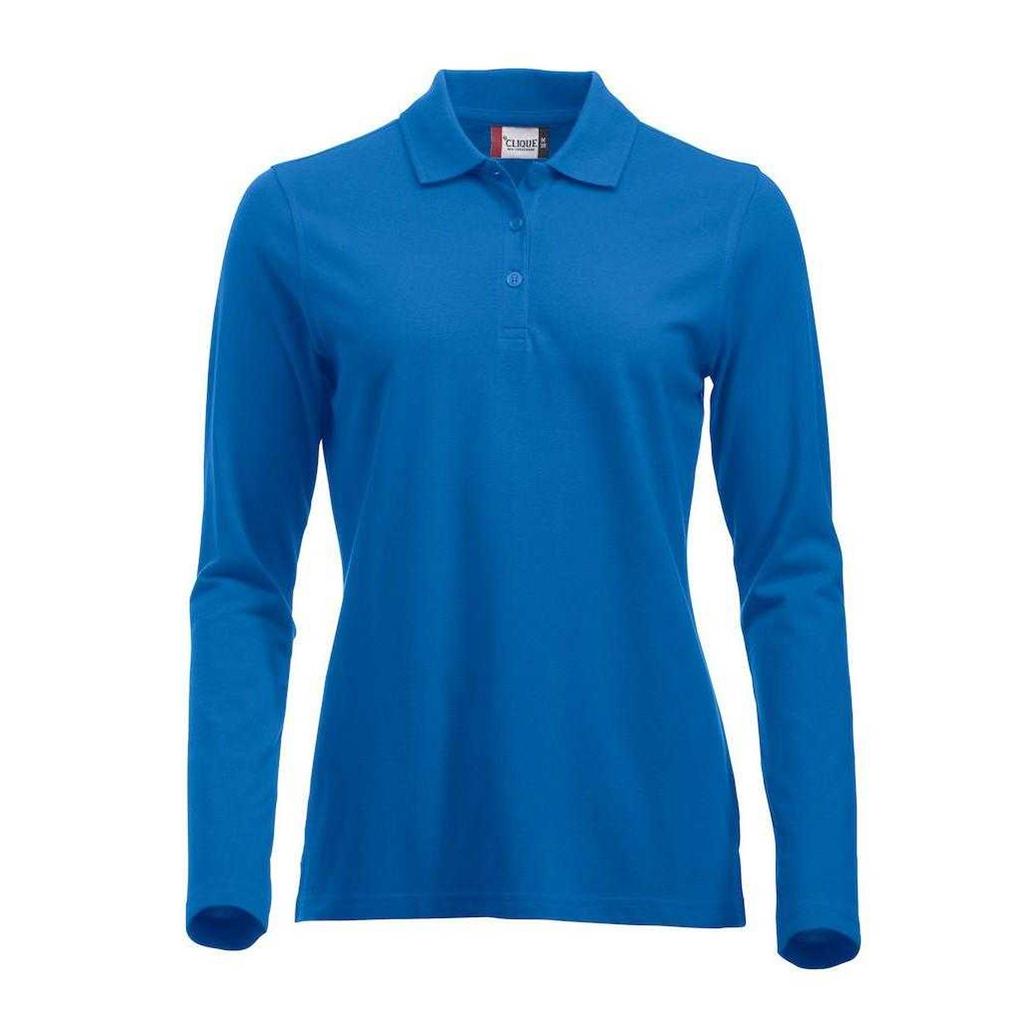 Clique Womens/Ladies Classic Marion Long-Sleeved Polo Shirt