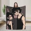 La Bara di Andy e Leyley Coperta di Flanella Primavera Morbida Durevole Coperte da Letto per Comodo Copriletto Copri Divano Letto