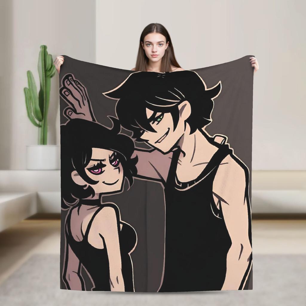 La Bara di Andy e Leyley Coperta di Flanella Primavera Morbida Durevole Coperte da Letto per Comodo Copriletto Copri Divano Letto