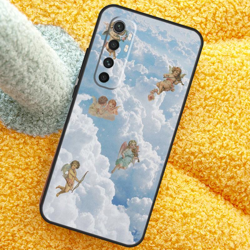 Cute Angels Aesthetic Aesthetics Case For Xiaomi 17 Pro Max 13 14 15 Ultra 13T 14T 15T Cover For POCO X7 X5 X6 F5 F6 F7 F8 Pro