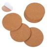 24 Rubber Pad,4 Inch(about 10.2 cm)Round Cork Backing,Suitable for coasters,Coaster Base Pad,For Use with Plants DIY Cork Mat for Crafts
