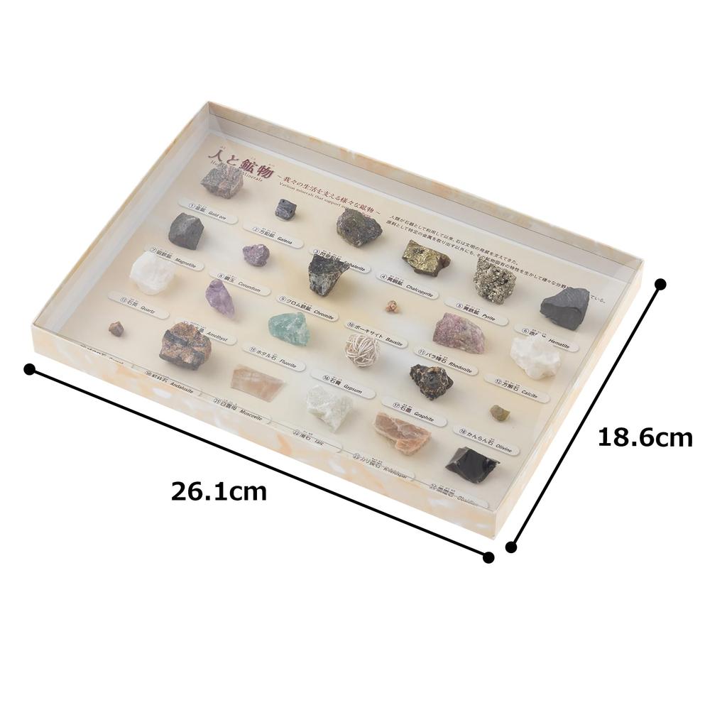 Oherikosha Specimen Humans and Minerals Book-type Set