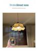 Wabi-Sabi Retro Japanese Mid-Century Fabric Chandelier for Bedroom, Restaurant, or Bar