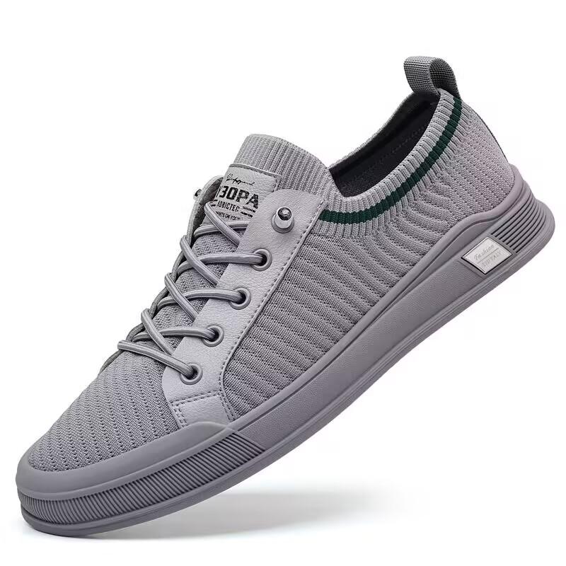 Summer Fashion Men Sneakers All-match Casual Shoes Outdoor Breathable Loafers Mesh Surface Soft Bottom Casual Loafers 2026