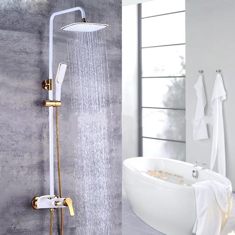 Душевая система Shengbai Черное золото