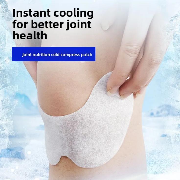 Cold Compress Knee Patch Basketball Football Sports First Aid Patches Joint Care for Athlete Recovery Knee Ice Patch