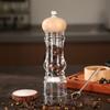 Manual Acrylic Pepper Salt Grinder Adjustable Coarseness Salt and Pepper Bottle  Dinning Table